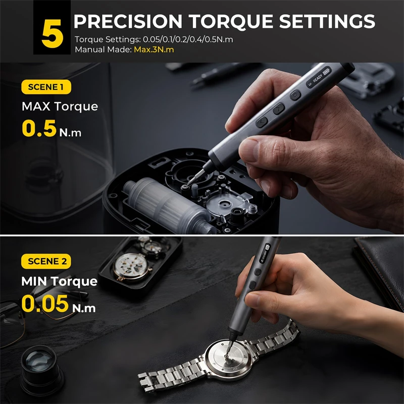 78 in 1 Mini Electric Precision Screwdriver Set Magnetic Storage Repair Tool Kit for Electronics Computer Phone Glasses Watch