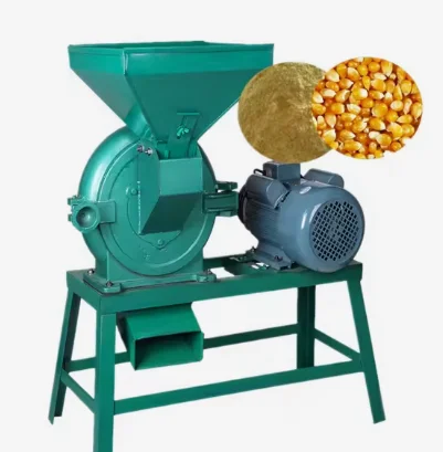 New Compact Home Corn Grinder 4KW Grain Feed Crusher 220V/380V Rice, Herbal Medicine, and Whole Grain (Customized)