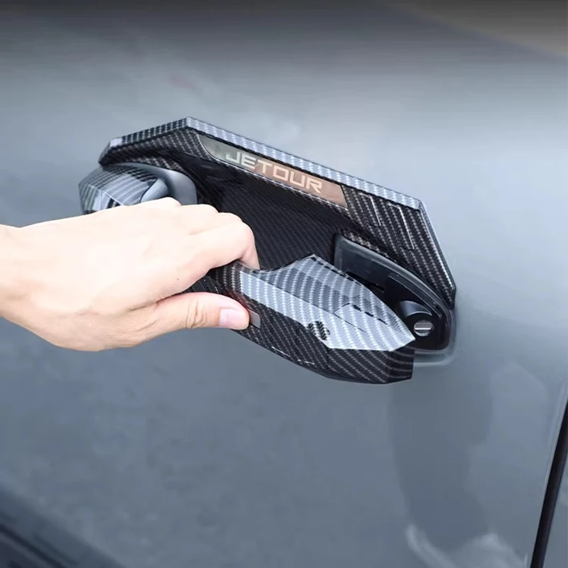 

For Jetour Traveler Shanhai T2 Auto Door Handle Bowl Protector & Rear Handle Trim Accessories