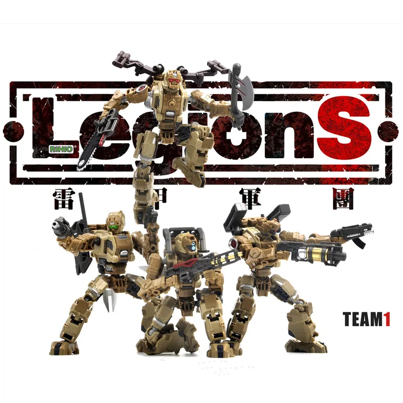 

In Stock New Rihio Infinite Depth Series Infinite Creator Legions Buildable Mecha Collection Decorations Ornaments Model Toy Kit