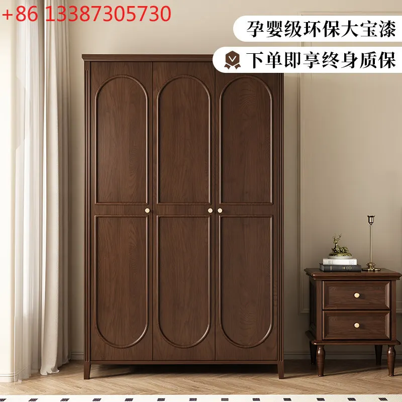 

Американский деревенский шкаф из массива ясеня в винтажном стиле для французской спальни