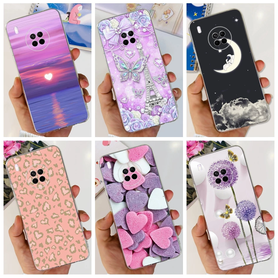 For Cover Huawei Y9a Phone Case FRL-22 FRL-23 Back Cover Soft Bumper For Huawei Nova Y91 2023 Funda STG-LX1 STG-LX2 NovaY91 Case