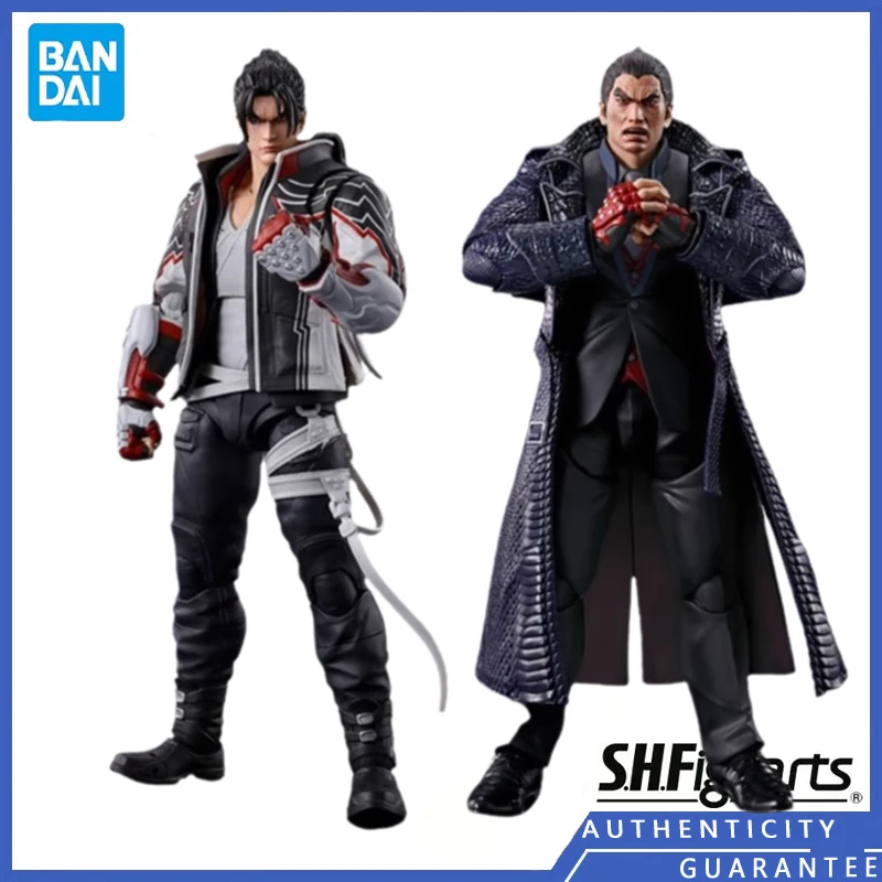 

[In stock] Bandai S.H.Figuarts SHF 15CM KAZUYA MISHIMA Jin Kazama Tekken 8 Action Figure Game Character Model Toys Garage Kits