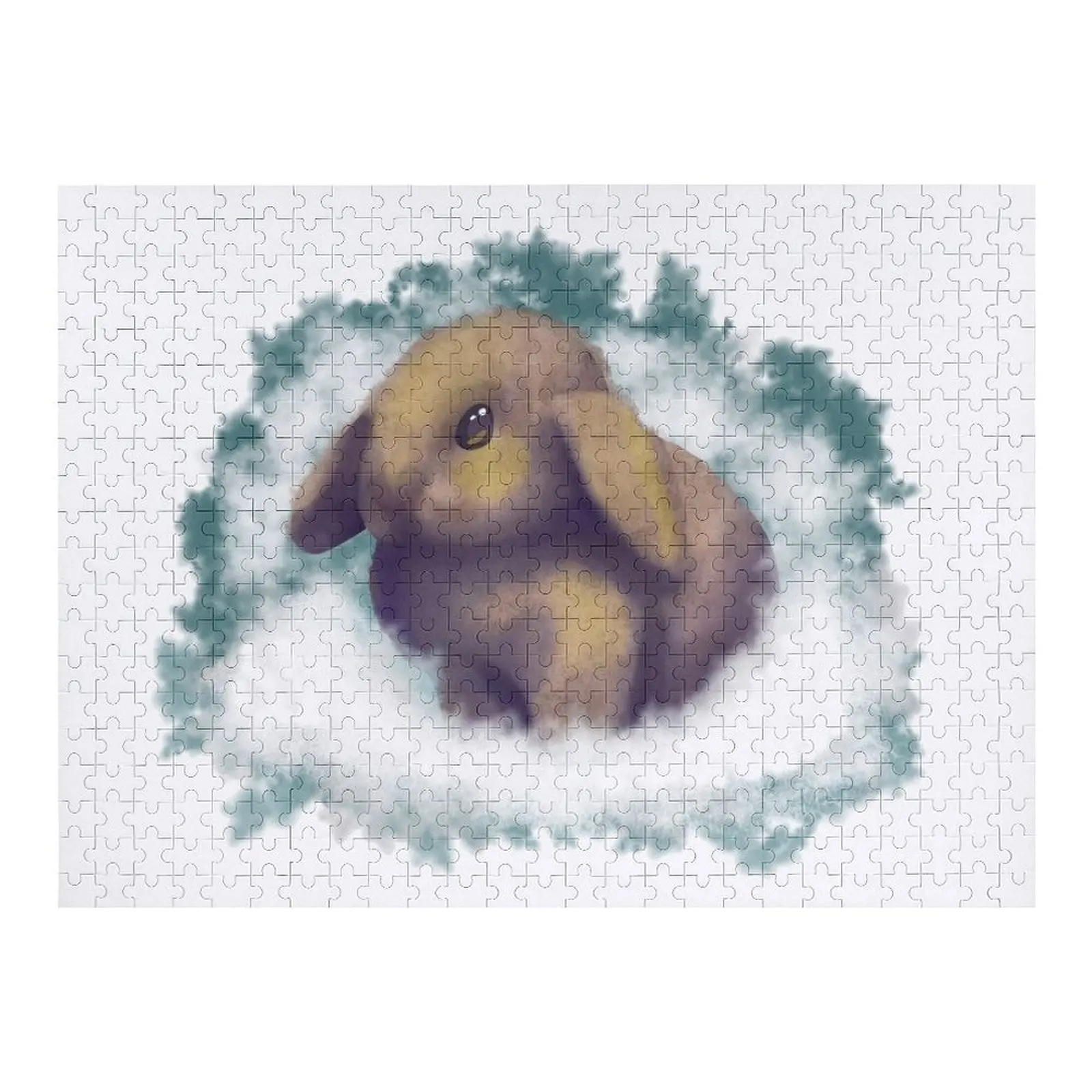 

Пазл с изображением кролика, фото животных, пазл на заказ