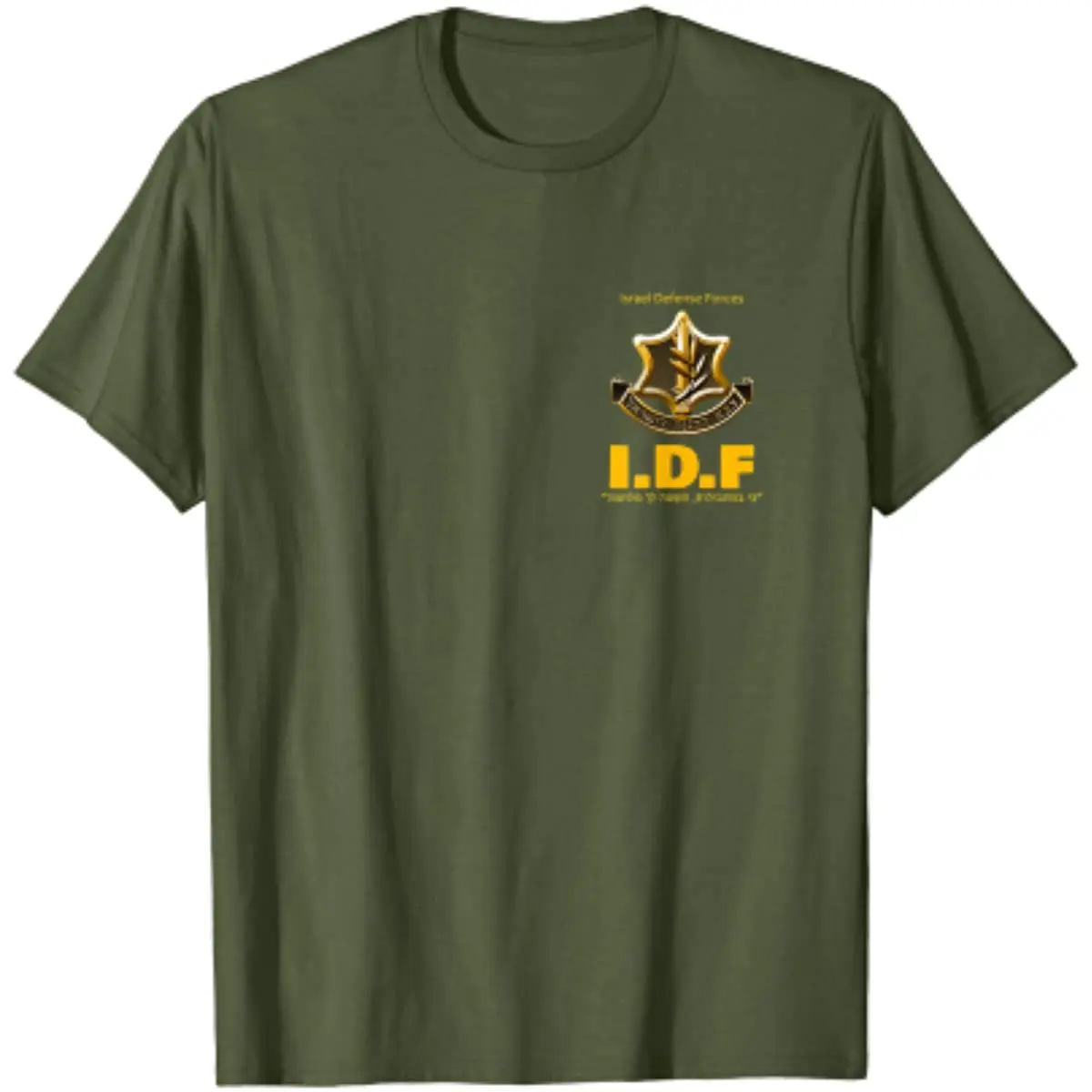 Israel Army IDF Defense Force Men T-Shirt Short Sleeve Casual 100% Cotton O-Neck Summer Shirts