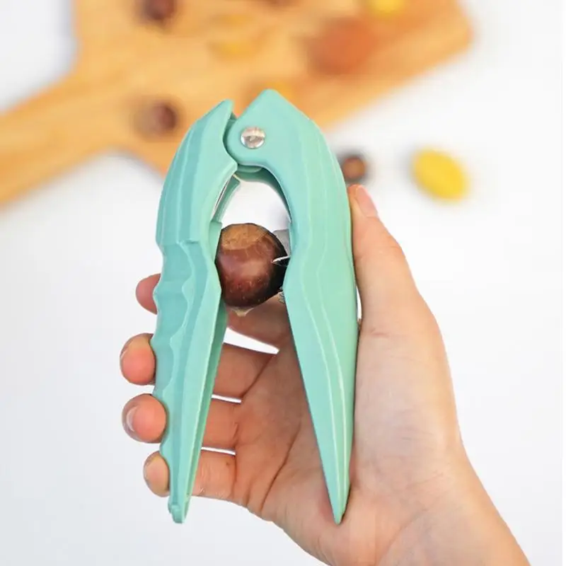 Nutcracker Chestnut Clip Anti-Slip Nut Sheller Nutcracker Chestnut Peeler Multi-Functional Kitchen Tools Nut Cracker Pliers