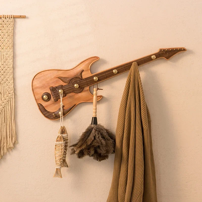 Wall decorative small objects, retro medieval creative musical instruments, wall hanging, hangers, hooks