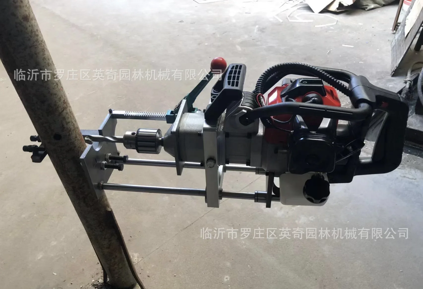 JH Photovoltaic Gasoline Drilling Electromechanical Pile Perforation Machine High Precision High Speed Portable Impact Drill