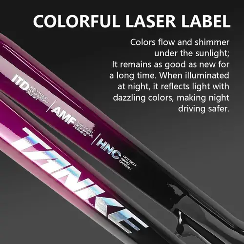 Imagen 2 del producto Horquilla Rígida para Bicicleta de Montaña TANKE, Suspensión de Fibra de Carbono, 26/27.5/29 Pulgadas, Universal, Cono Recto, 28.6mm Boost T800