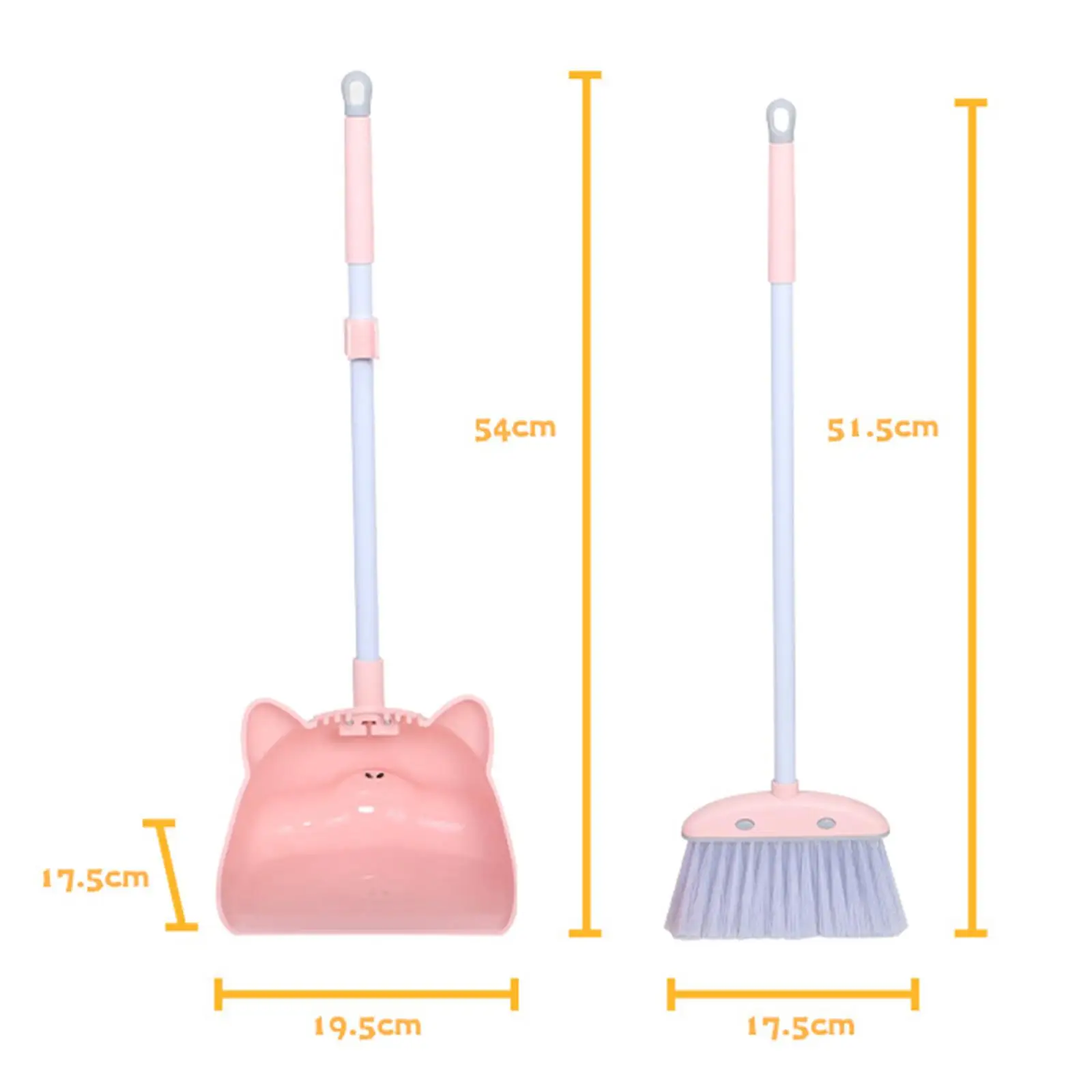 Mini Broom with Dustpan Kids Cleaning Set Toddlers Cleaning Toys Set Cleaning Sweeping Play Set for Boys