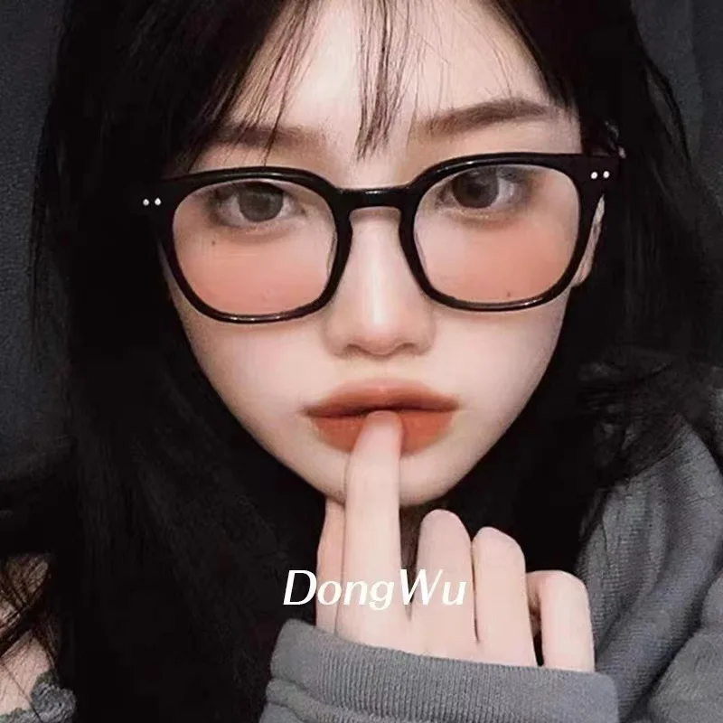 Female Without Makeup High Level Appearance Cheek Red Glassesfishing Glasses Cycling Finished