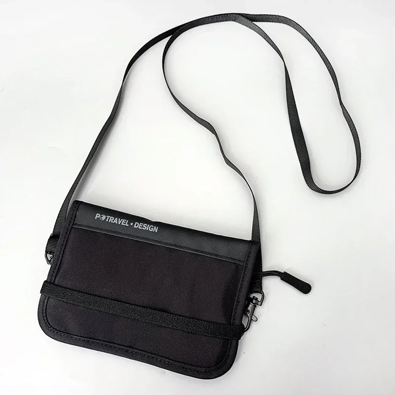 Waterproof Passport Holder Travel Wallet Multifunctional Small Credit Card Wallet Storage Bag Portable Document Storage Bag