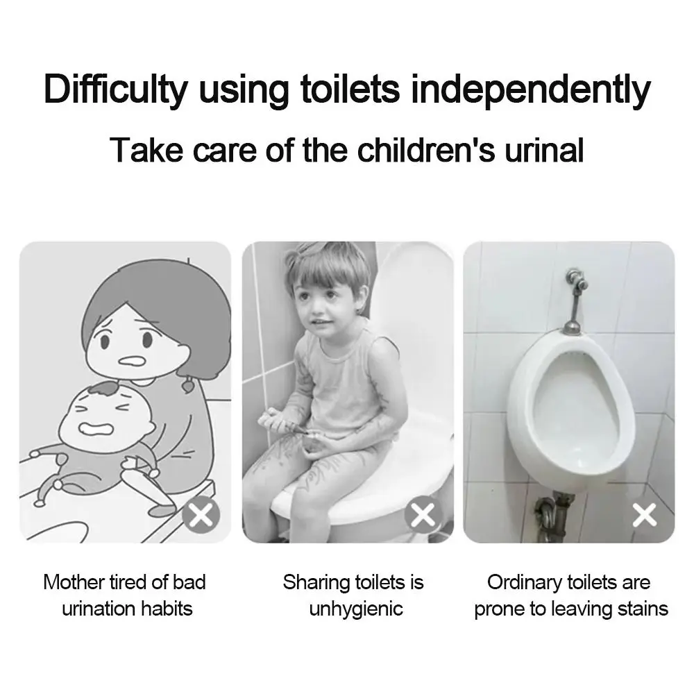 

Wall-Mounted Potty Training Urinal Deepen Dinosaur Designs Standing Potty Toilet Splash-proof Fun to Use Toddler Urinal for Boys