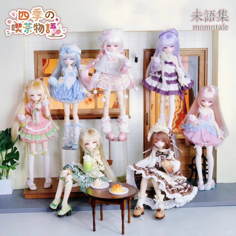 

Thrilling Instant Untitled Collection Four Seasons Tea Story BJD Blind Box Mystey Box Hair Planting Trendy Play Surprise Gift