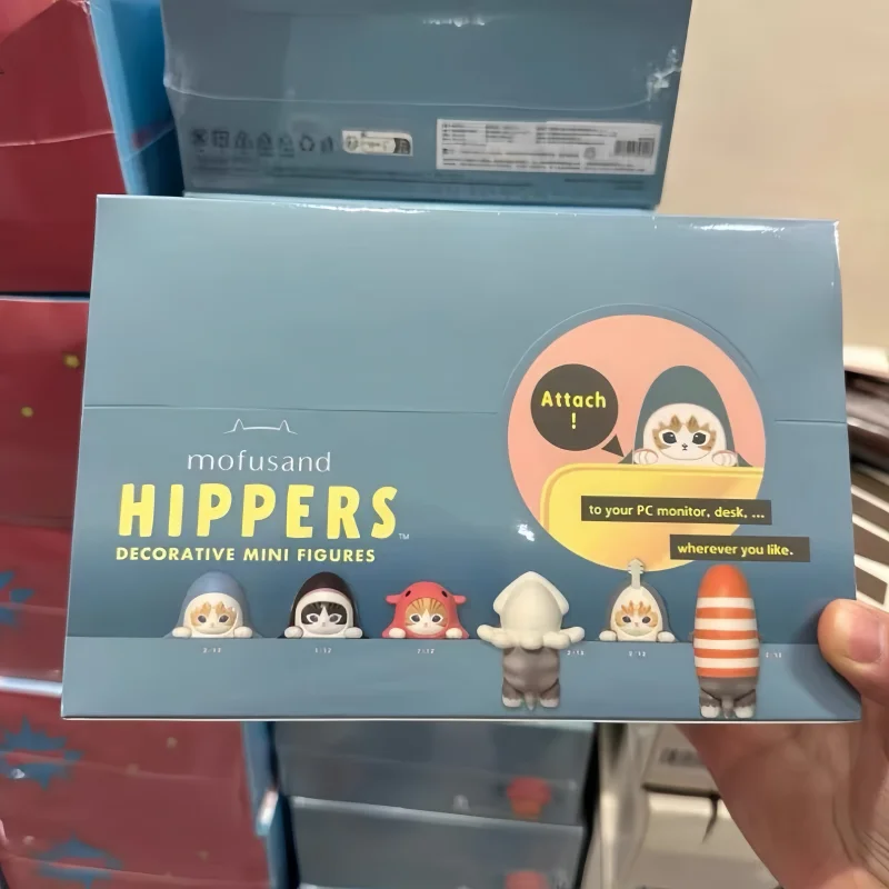 

New Sonny Angel Mofusand Hippers Blind Box Party Cute Dolls Mystery Box Doll Gifts Toys Unpacking Mobile Phone Accessories Gifts