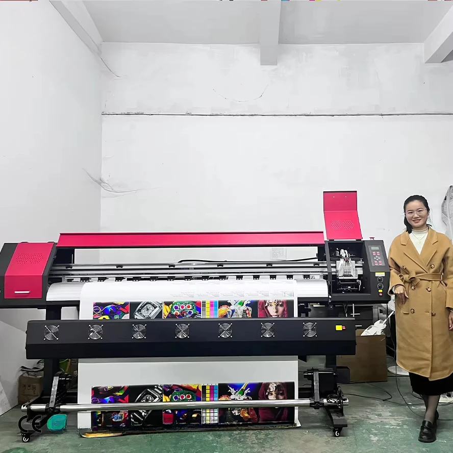 Digital Sublimation Large Wide Format Eco Solvent Tarpaulin Banner Vinyl Canvas Printing Machines Automatic Digital Printers
