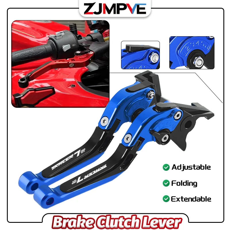 

2024 NEW For YAMAHA TRACER7 Tracer7GT TRACER9GT tracer Motorcycle CNC Adjustable Folding Extendable Brake Clutch Handle levers