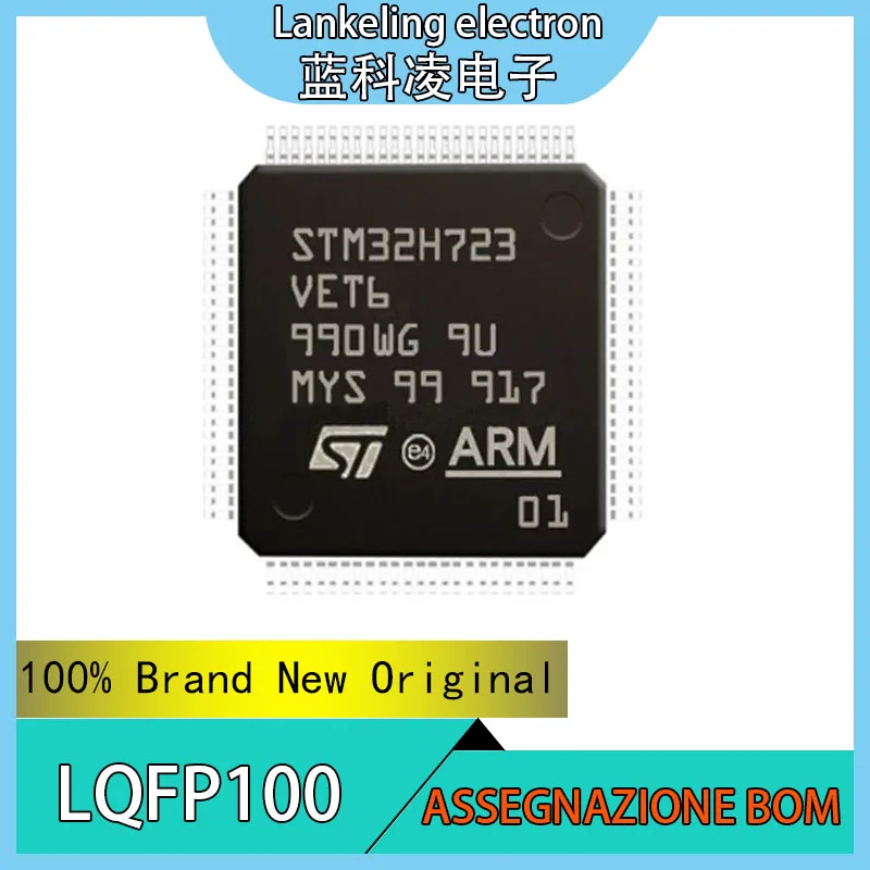 

STM32H723VET6 STM STM32H STM32H723 STM32H723VE STM32H723VET 100% Brand New Original IC MCU LQFP-100 chip