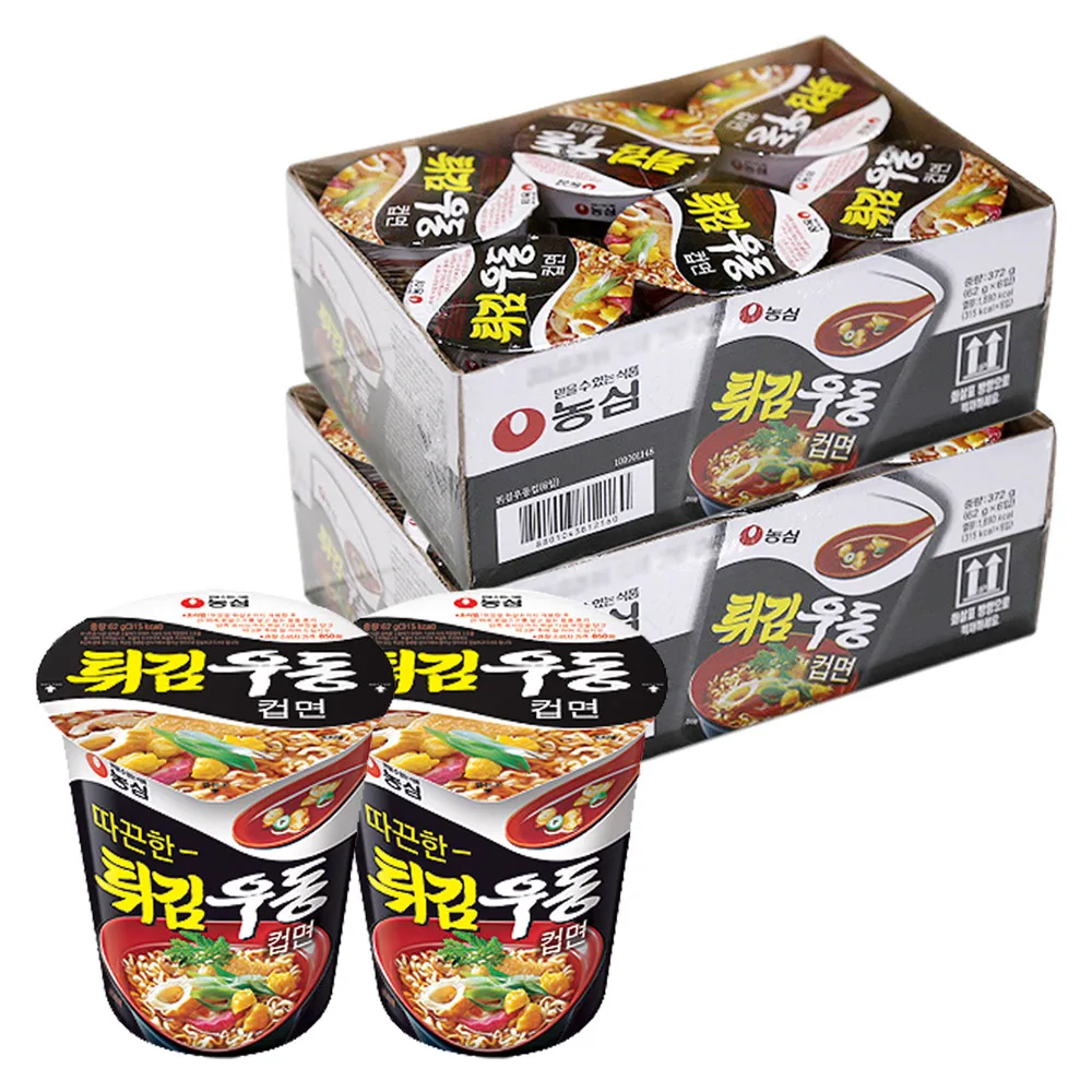 Udong-Tazas pequeñas de Nongshim, 62G x 12