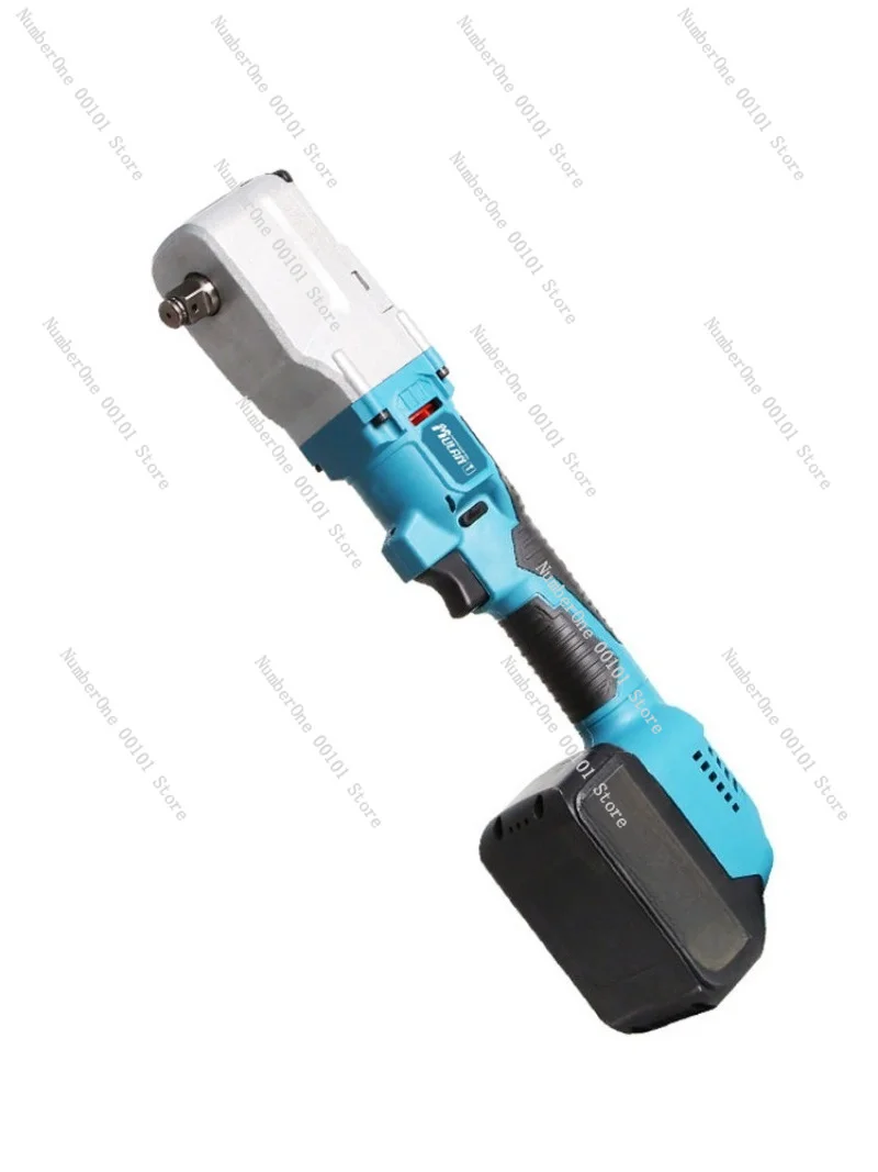 90 Degree Lithium Impact Wrench Heavy Duty For Farm Cultivator Blade & Car Repair High Torque Impact Gun