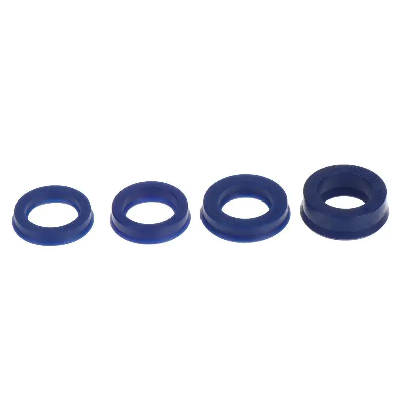 New 10Pcs Polyurethane UN Hydraulic Oil Seals High Pressure Oil Resistance 14mm ID For Industrial Hydraulic System Repairs