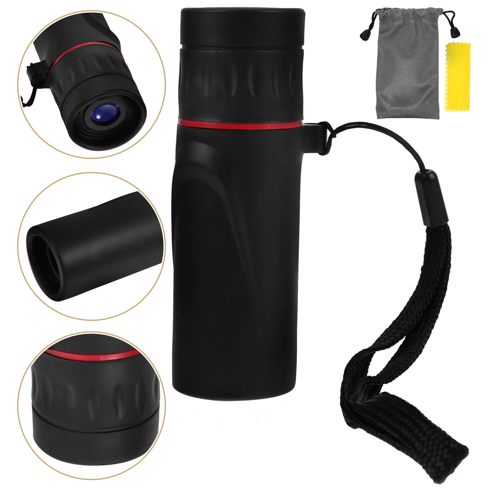 

10X25 Monocular Telescope Optics Spotting Scope Bird Watching Hunting Navigation Travel Telescope Astronomy Scope