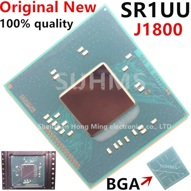 100% New SR1UU J1800 BGA Chipset