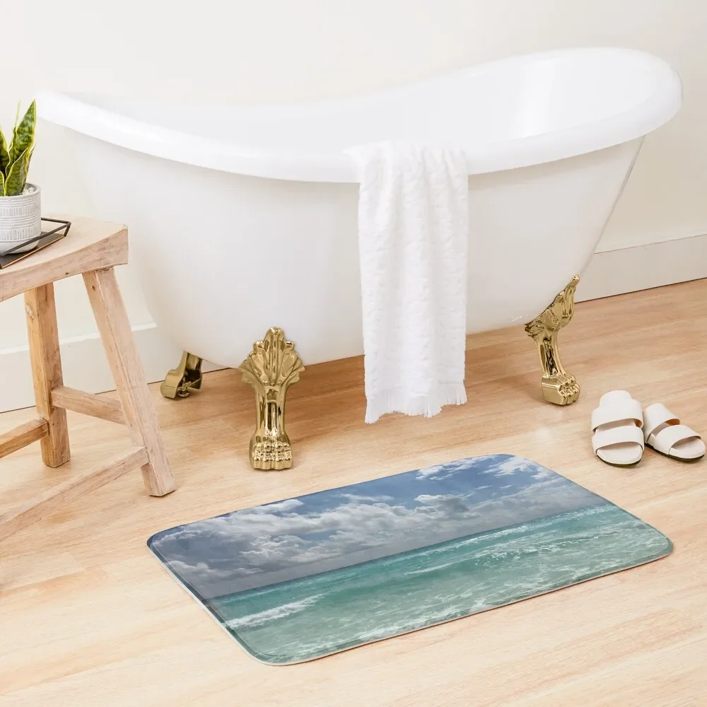 

Beach Bath Mat Floor Toilet Bathroom Carpet Mat