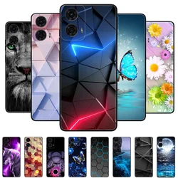 For Motorola Moto G85 5G Case Soft TPU Silicone Back Cover for Moto G85 Phone Cases MotoG85 G 85 Protective Fashion Coque Black