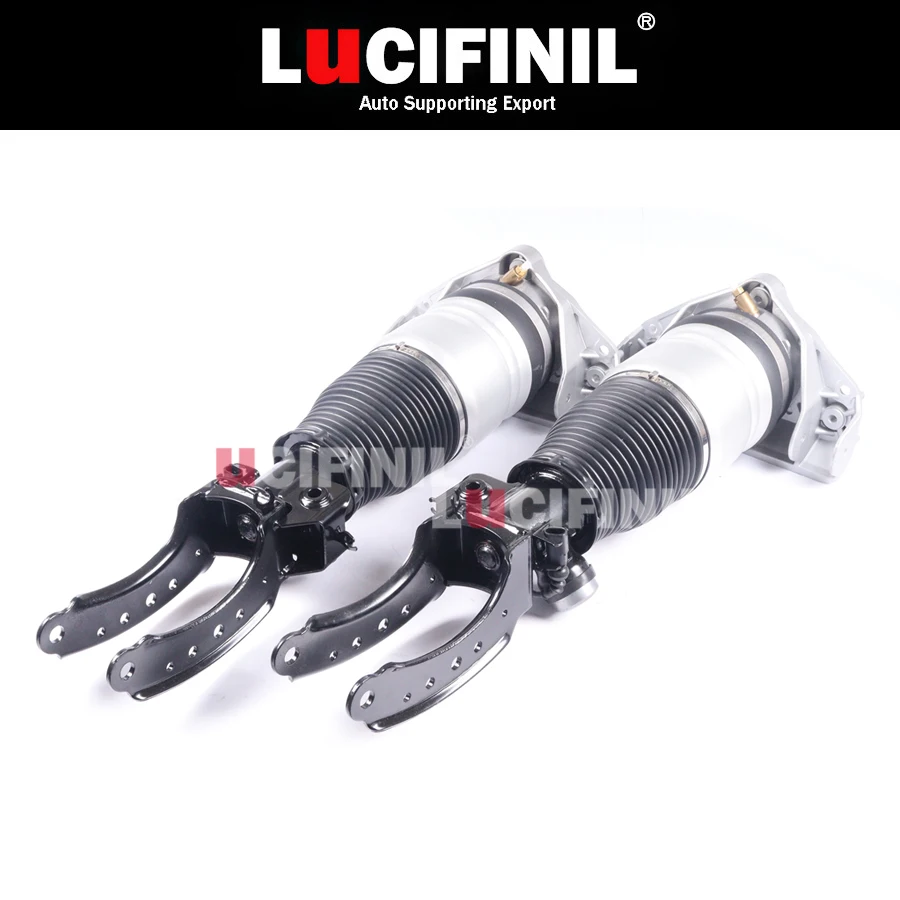 

LuCIFINIL 2X Front Air Suspension Shock Absorber Strut Fit Audi Q7 VW Touareg Cayenne 955 7L5616039E(40D)