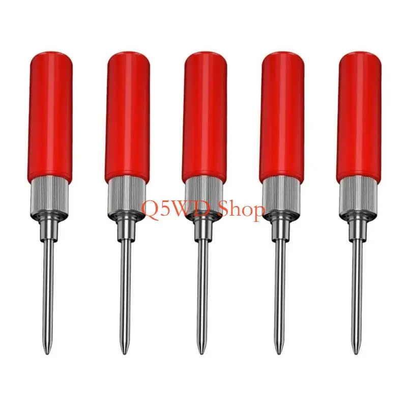 Q5WD Electrical Testing Probes with 2mm 4mm Connector No Soldering Need Color Coded Multimeter Probes for Tight Space