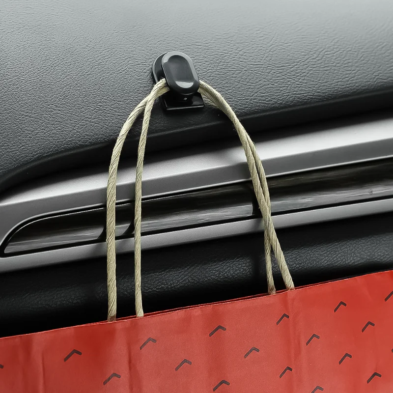 Gancio invisibile montato su auto ganci autoadesivi Organizer Storage per cavo USB chiave per cuffie accessori per auto universali