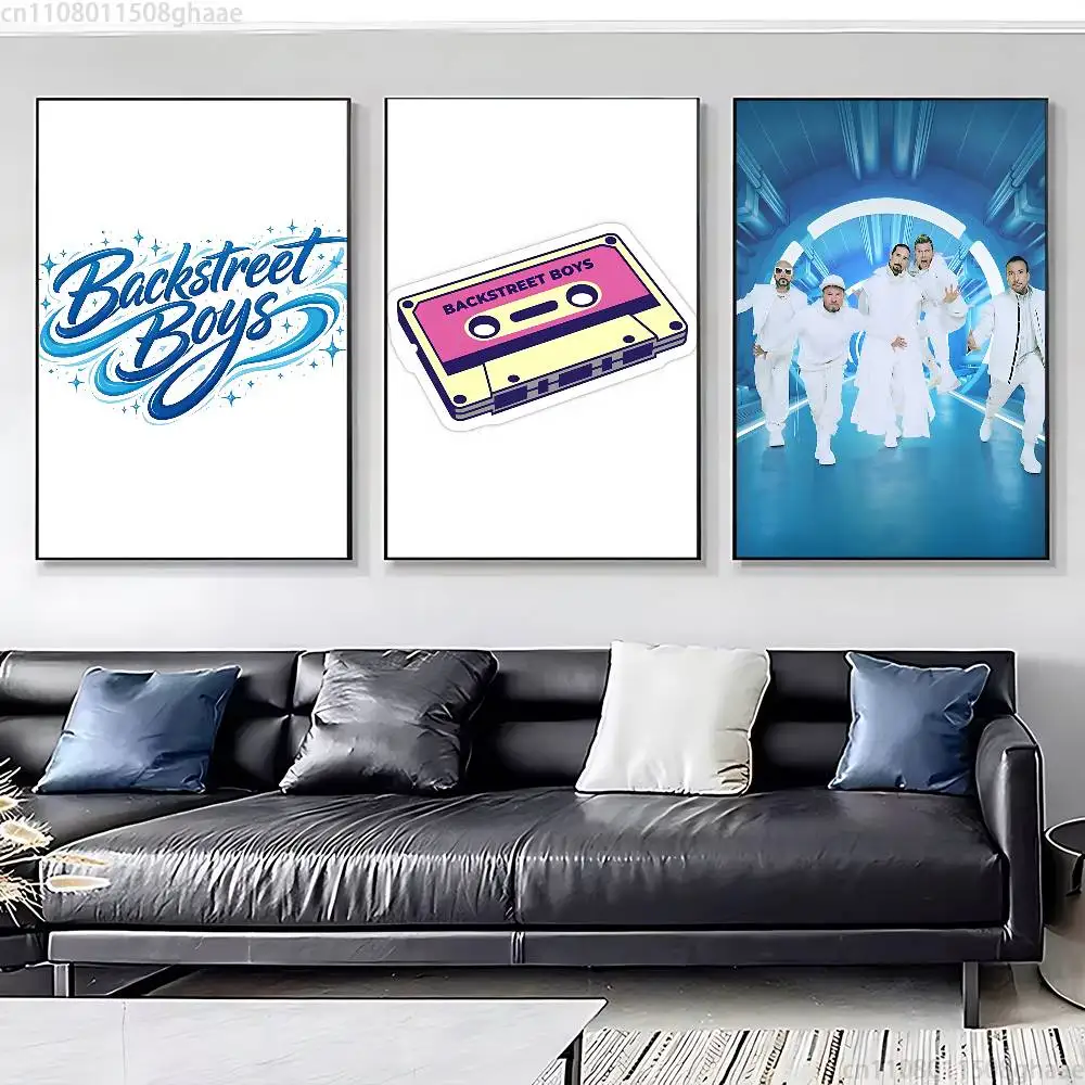 Backstreet B-Boys BSB Classic Wall Art, Canvas Print Poster, Suitable for Home, Living Room, Room Decoration Painting