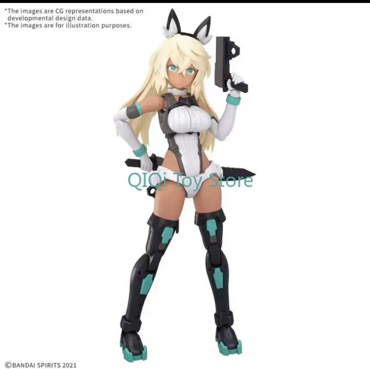 

В наличии Абсолютно новый подлинный Bandai 30MS SIS-H00 SIS-H, соответствующий цвету C, черная кожаная машина для девочек, меха, сборная модель для девочек