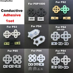 1Set Vervangende Geleidende Siliconen D Pads Rubberen Knop Voor Ps2 Ps2 Ps3 Ps4 Psp1000 Controller Reparatie Deel