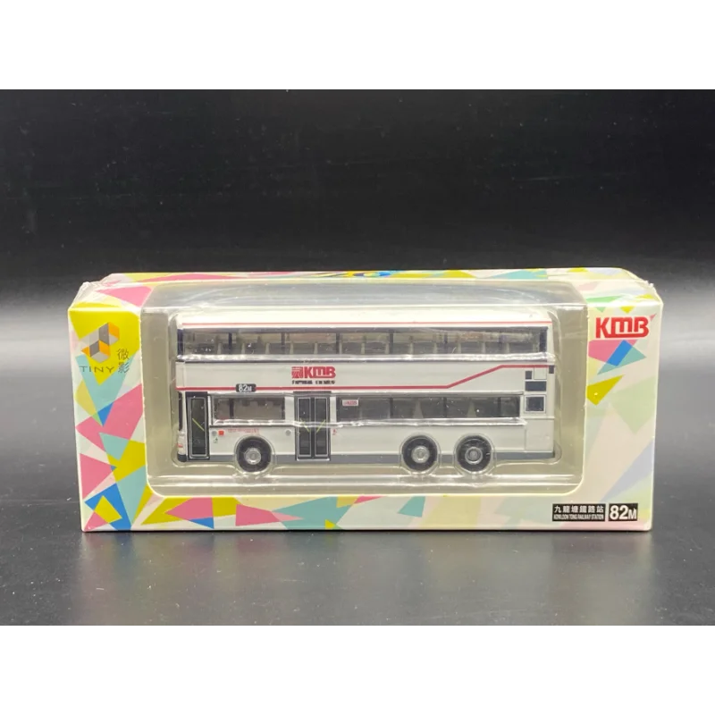 

Литая под давлением крошечная микрофильма, Гонконгский автобус KMB, олимпийский Kowloon Tong, 82 м, модель автомобиля из сплава, коллекционная игрушка, подарок, сувенирный дисплей