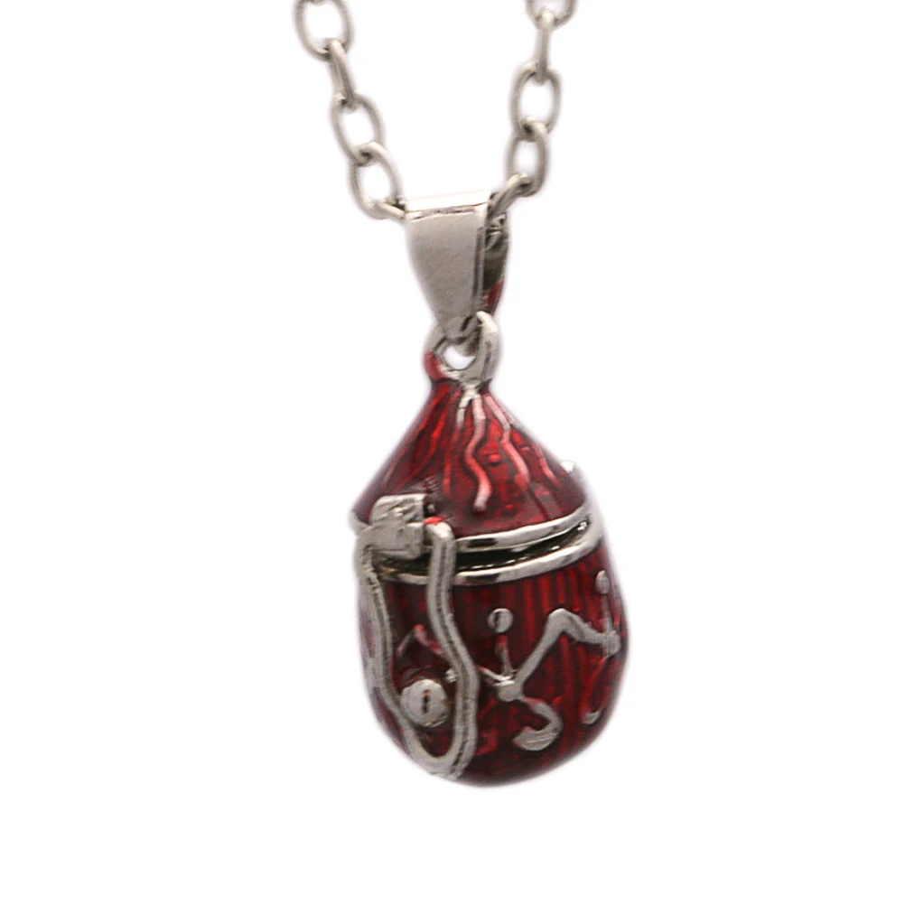 

Water Drop Ashes Pendant Openable Wishing Chain Memorial Keepsake Copper Red Non Fading Lightweight Durable Rust Resistant