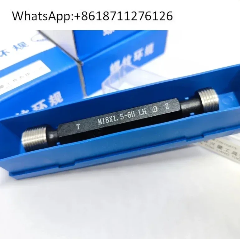 M40 M42 M44 M45 M48 M50 M52 M56 M58 M60 6H LH Metric Thread Plug Gauge GO NO GO Left Hand  Gage Support Customized