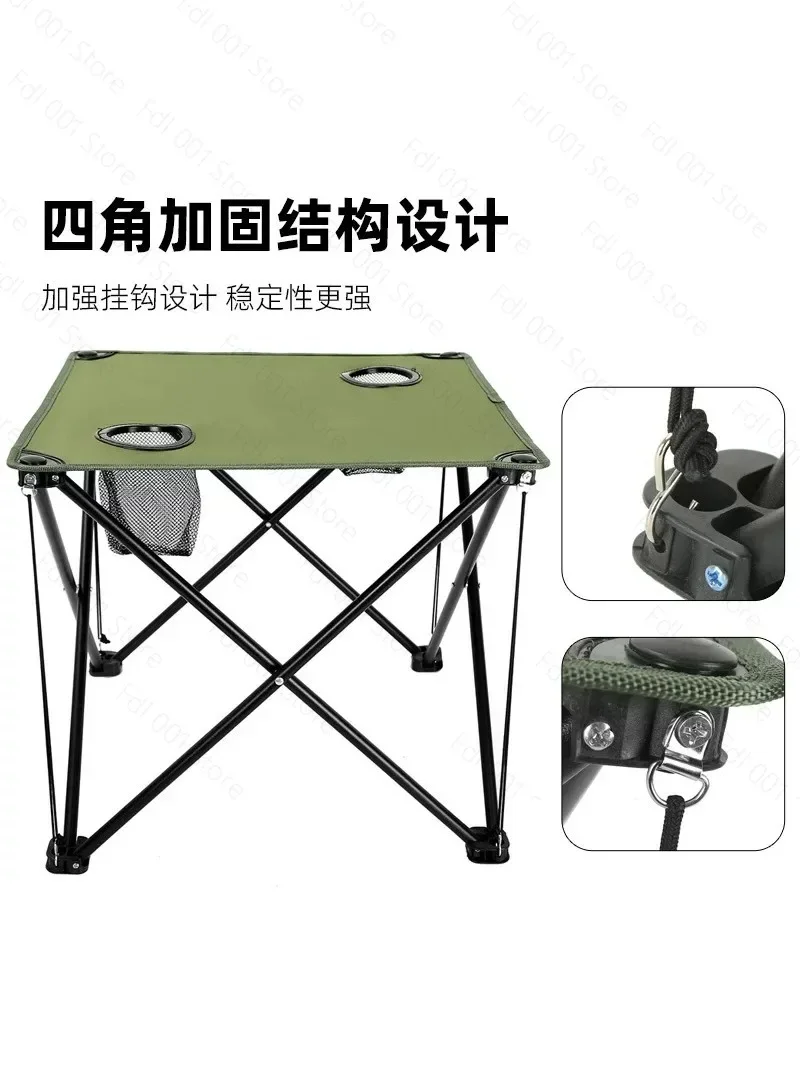 Small Foldable Outdoor Folding Chair Thickened Steel Tube Portable Fishing Sketch Chair for Camping