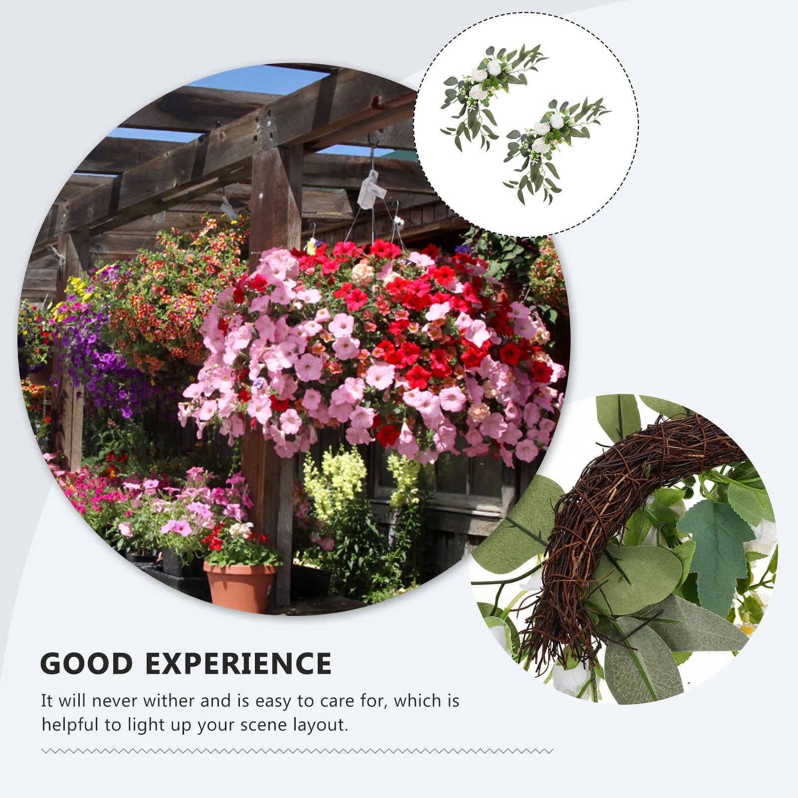 

2Pcs Artificial Peony Wedding Party Fake Flower Decor Simulation Peony Ornament for Wedding Supplies Party Supply