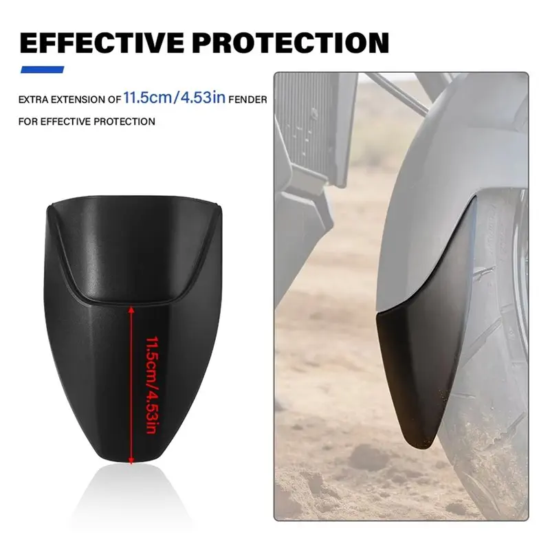 New Arrivals-Motorcycle Front Extension Fender Extended Splash Guard Mud Flap Motorcycle Parts For 1050 1190 1390 ADV
