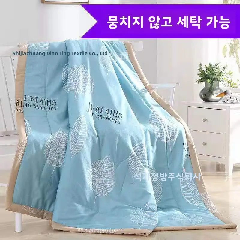 

Down Soft Washable Comforter Fiber Duvet Season Bedding Bamboo Hypoallergenic Alternative Lightweight Machine Warm Insert All