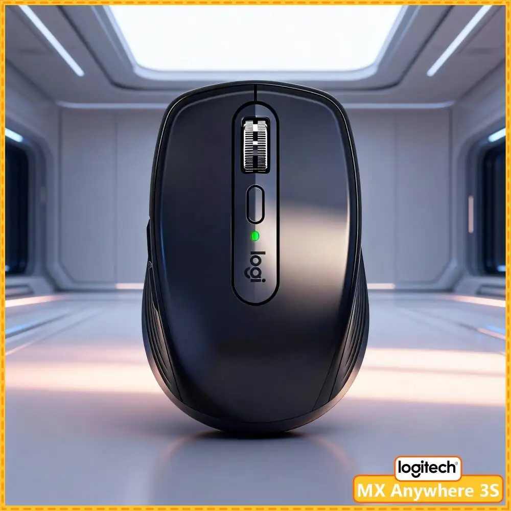 Ergonomic Logitech MX Anywhere 3S - Darkfield 8K DPI Precision Grip Handle Suitable for Flower Shop & Occasion Consult Service