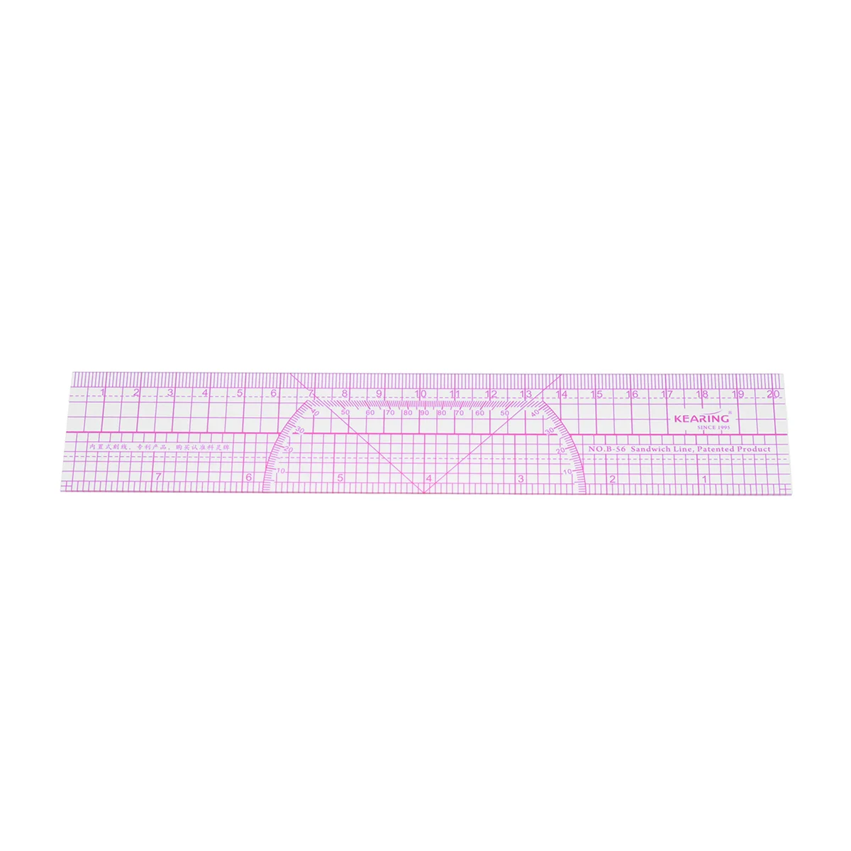 Scale Ruler Plastic Measuring Tool Multifunction Ruler Scale Ruler Math Measurement Measuring Draft Rulers for Home School Offic