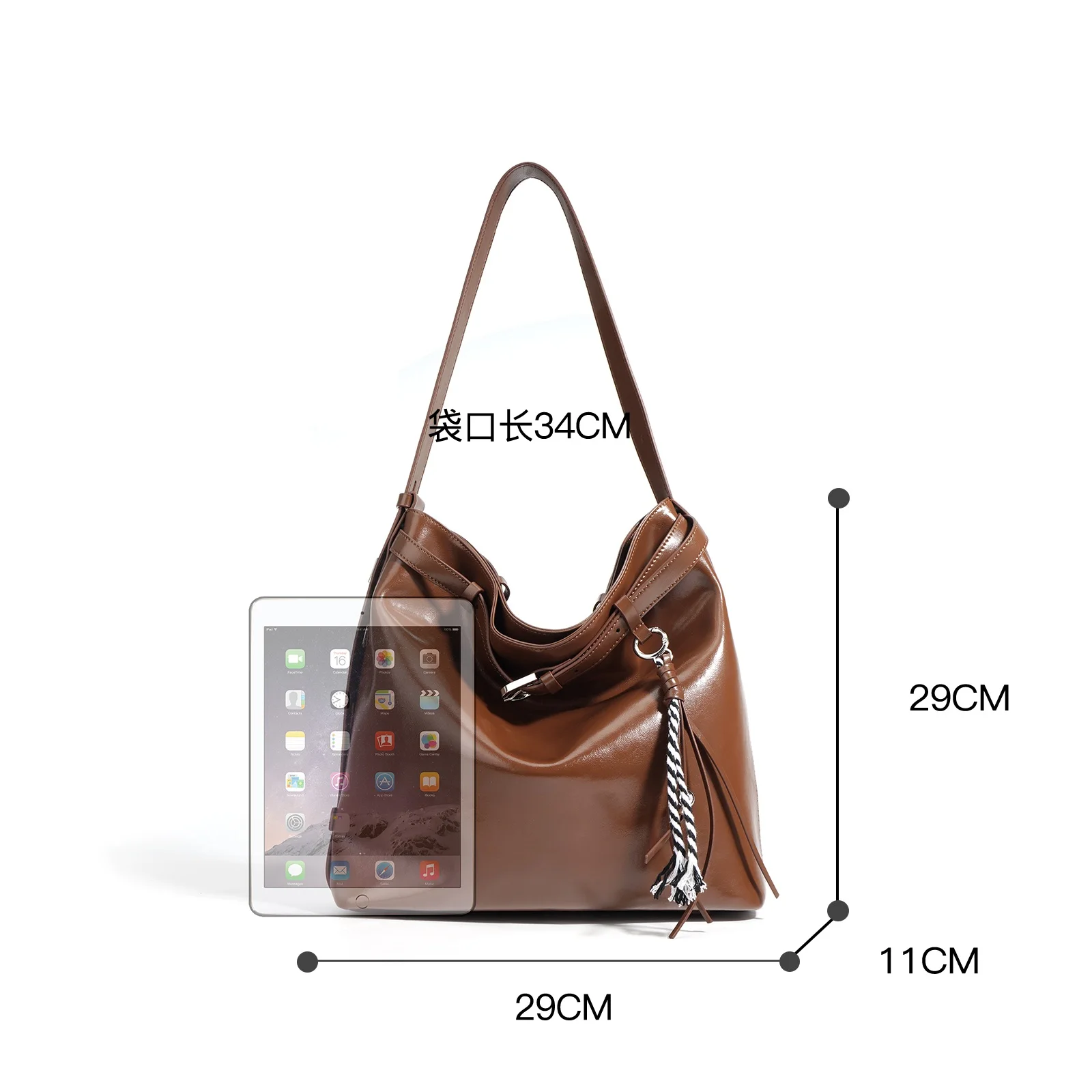 

Classic Handbags Women Retro Bags Cow Leather Luxury Designer Bag Multifunctional Cowhide Commuting Crossbody Shoulder Handbag