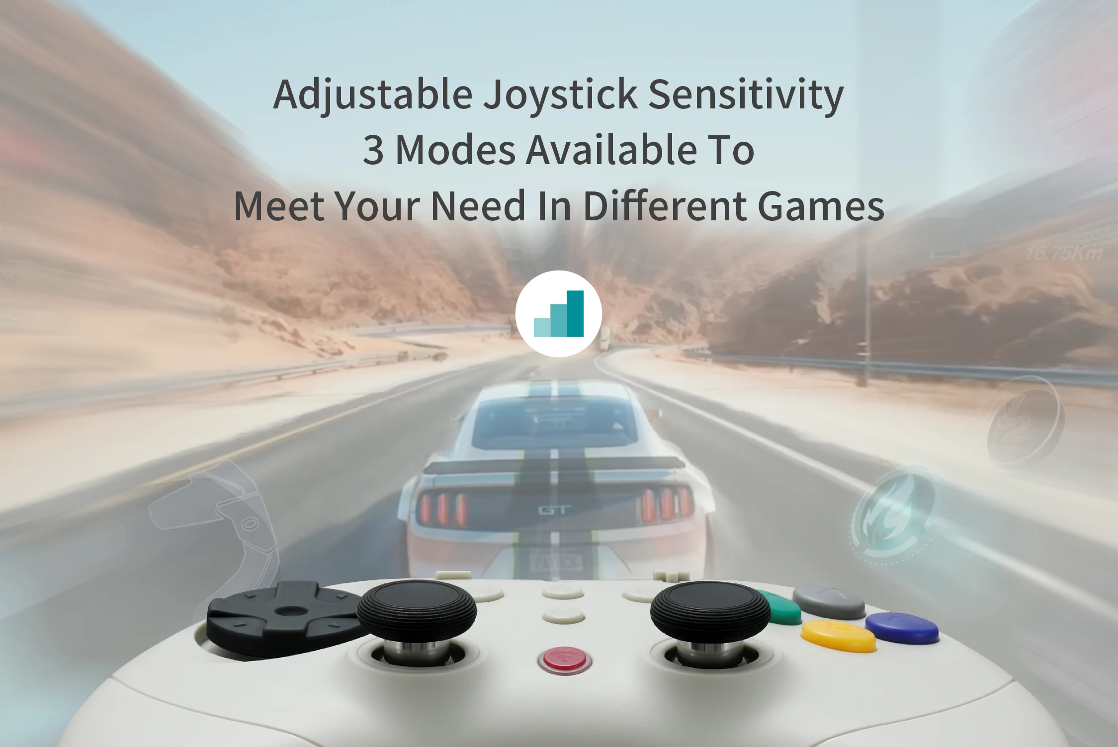 GuliKit Elves 2 Pro Wireless Gaming Controller für Switch 2 Windows Hall Joysticks mit 1000 Hz Gamepad für iOS und Android – Detail 7