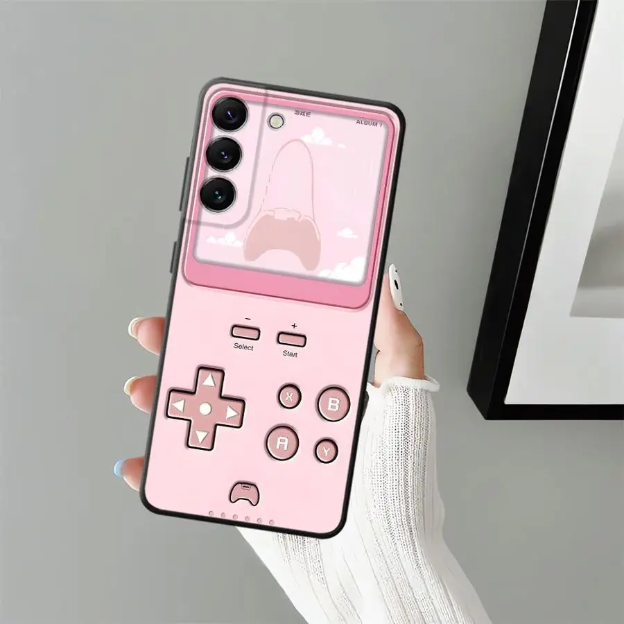 أسود لينة غطاء الهاتف حقيبة لهاتف سامسونج غالاكسي A51 A73 A24 A55 A41 A23 A53 A35 A25 A71 A32 A26 A72 A22 A52 A36 آلة متقدمة