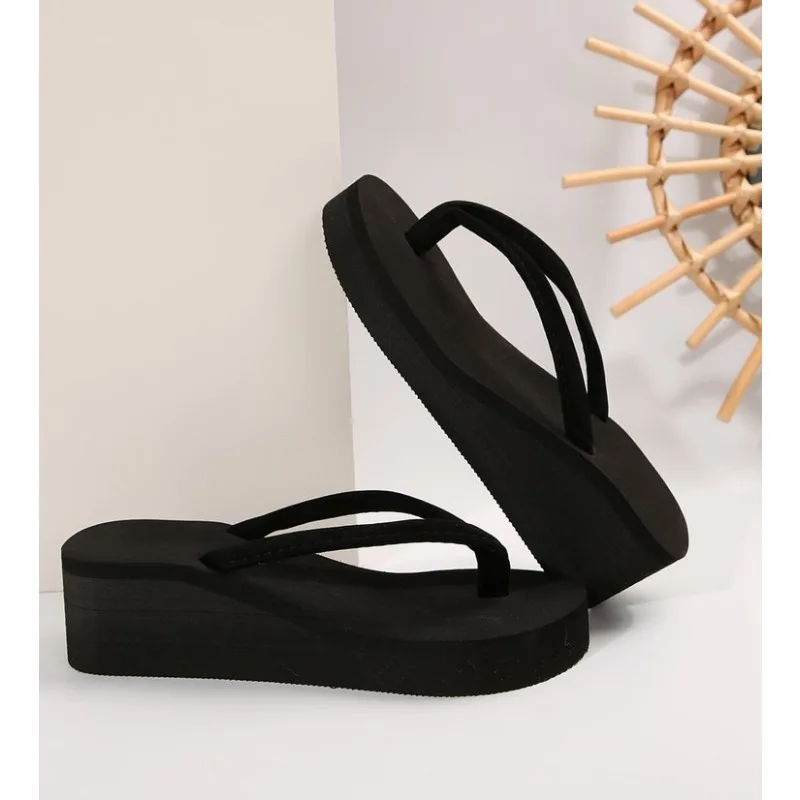 Slippers Summer Shoes Women Wedges Sandals Slides Beach Home Slippers Women Flip Flops Memory Foam Slippers Zapatos De Mujer