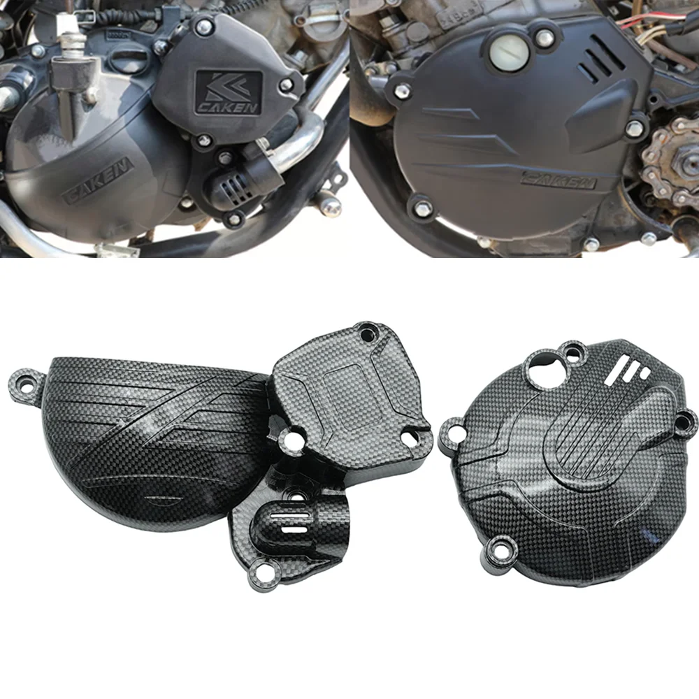 

For Yamaha DT230 Loncin MT250 GPX TSE250R Kayo KT250 Hengjian HJ250 2T Plastic Ignition Protector Clutch Guard Water Pump Cover