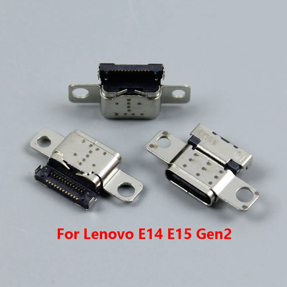 1-10PCS USB Type-C 24Pin Female Charging Port For Lenovo ThinkPad R14 L14 E14 E15 L15 Gen2 Socket Power Jack Connector